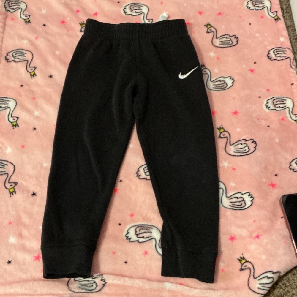 Nike Kids Black Joggers